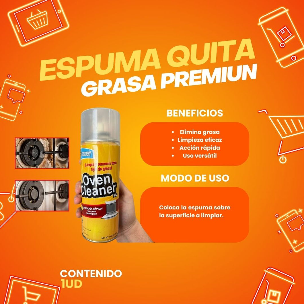 ESPUMA QUITA GRASA PREMIUM ✅⭐